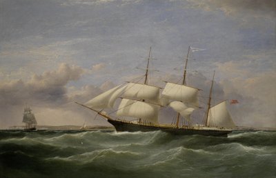 Die Bark Naparima auf dem Weg nach Deal von Samuel Walters